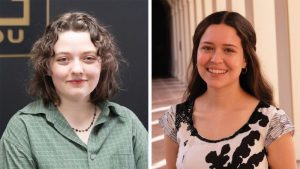 Sophia McCann (left) and Gabriella Ramirez